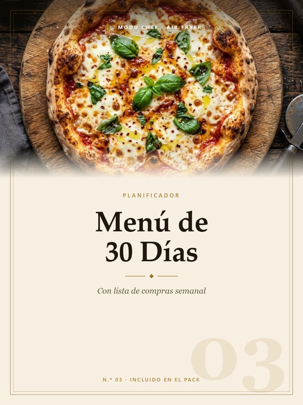 Bono 3: Menú de 30 Días con Lista de Compras